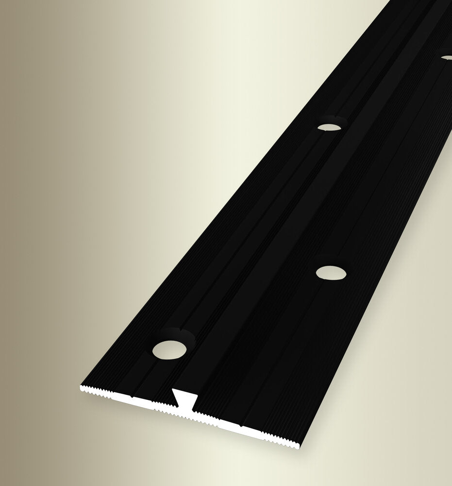 Abschlussprofil Wandpaneele 3mm schwarz