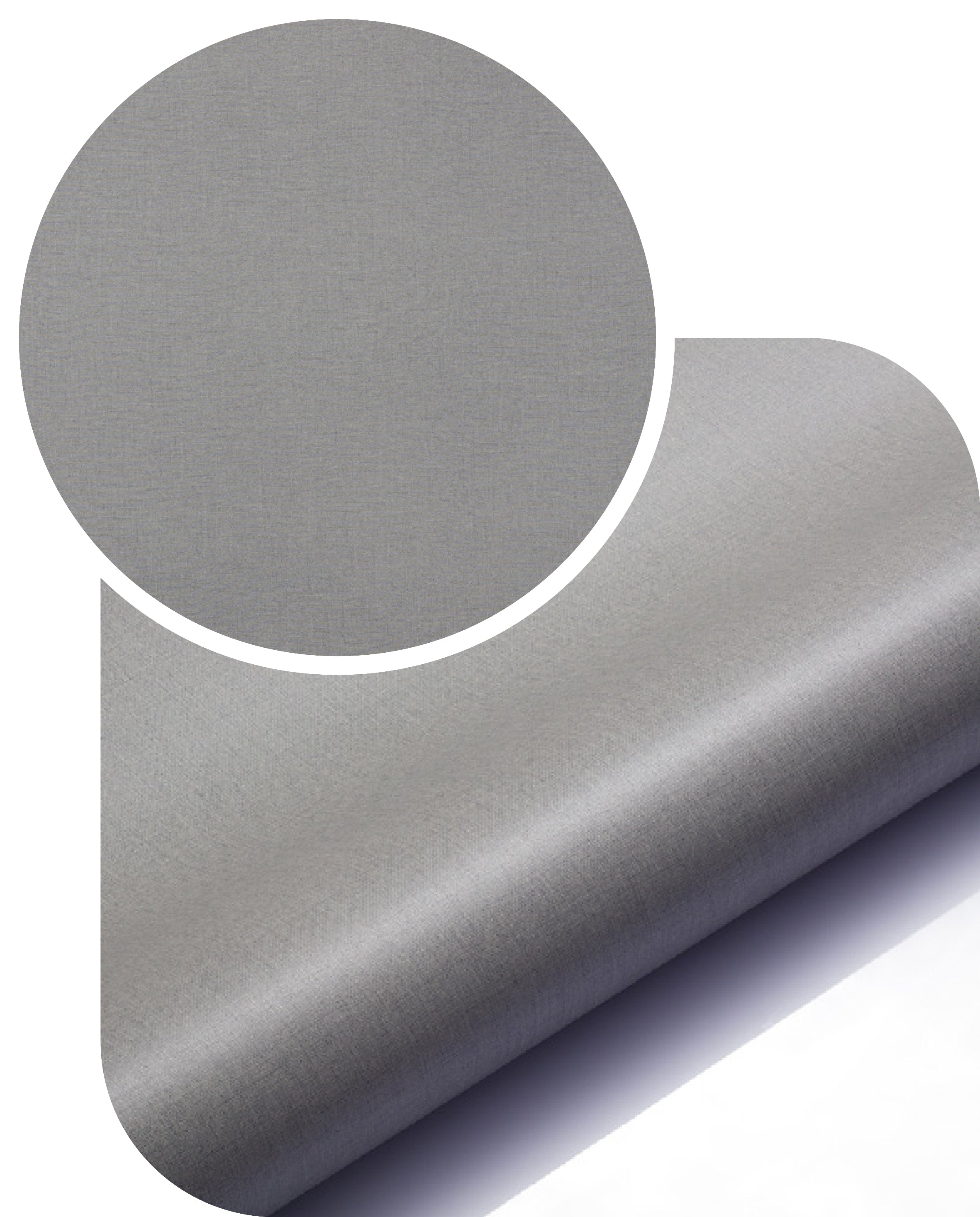 Hochwertige Möbelfolie in grau Textiloptik für individuelle Gestaltungsmöglichkeiten