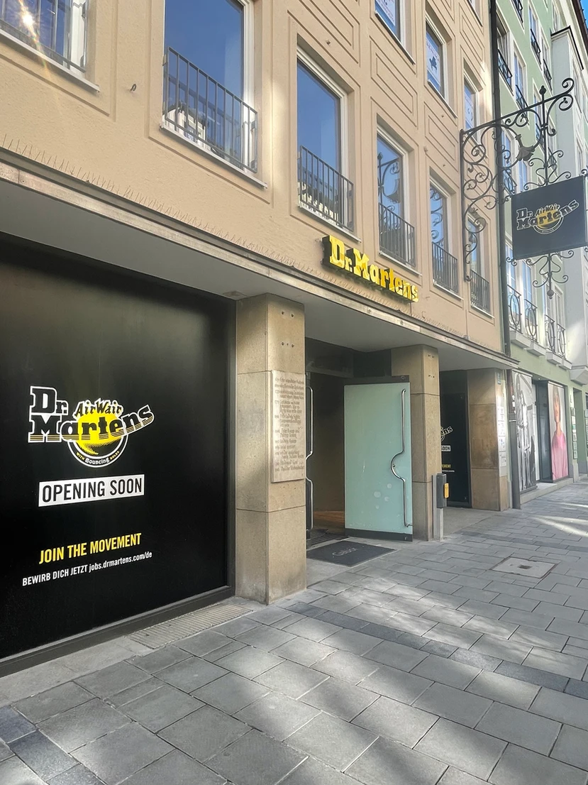 Dr. Martens Store Innenarchitektur